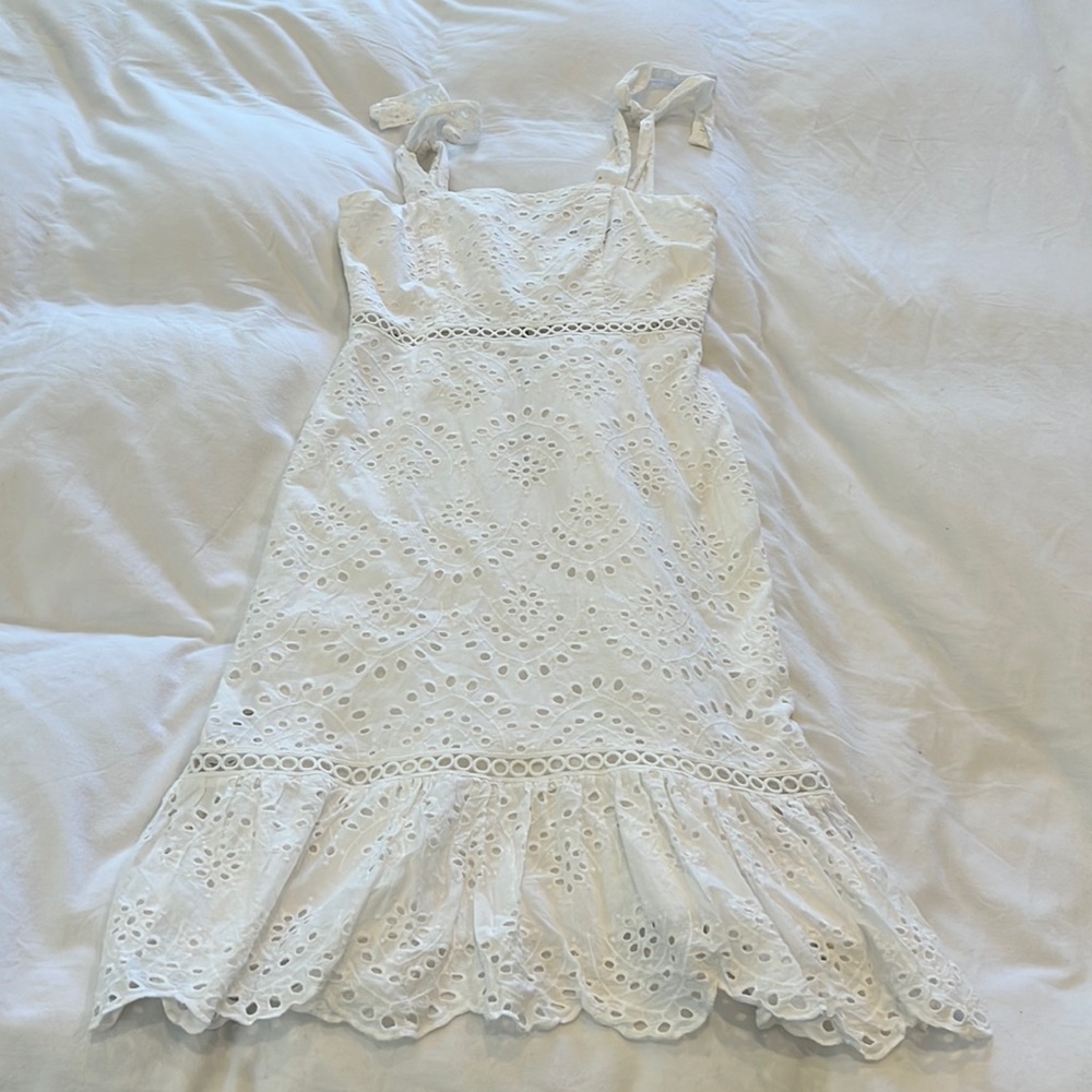 Sam Edelman White Eyelet Dress